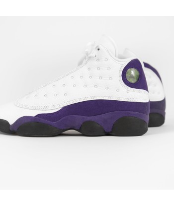 Nike GS Air Jordan 13 Retro - White / Black / Purple / University Gold de l' environnement