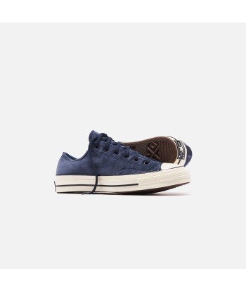 Converse Chuck 70 Velvet Ox - Dark Obsidian / Egret / Black pour bénéficier 