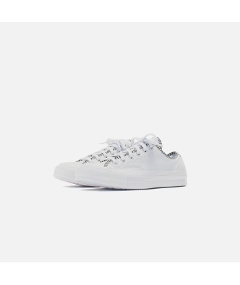 Converse Chuck 70 Mission-V-Ox Low - White / Black les ligaments