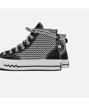 Converse Chuck 70 Mission-V-High - Black / White Amélioration de cerveau avec